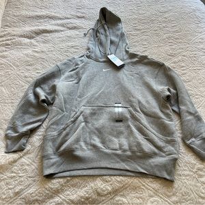NWT • Nike • grey hoodie sweatshirt